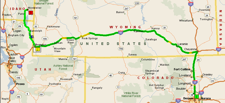 Route Leg Map